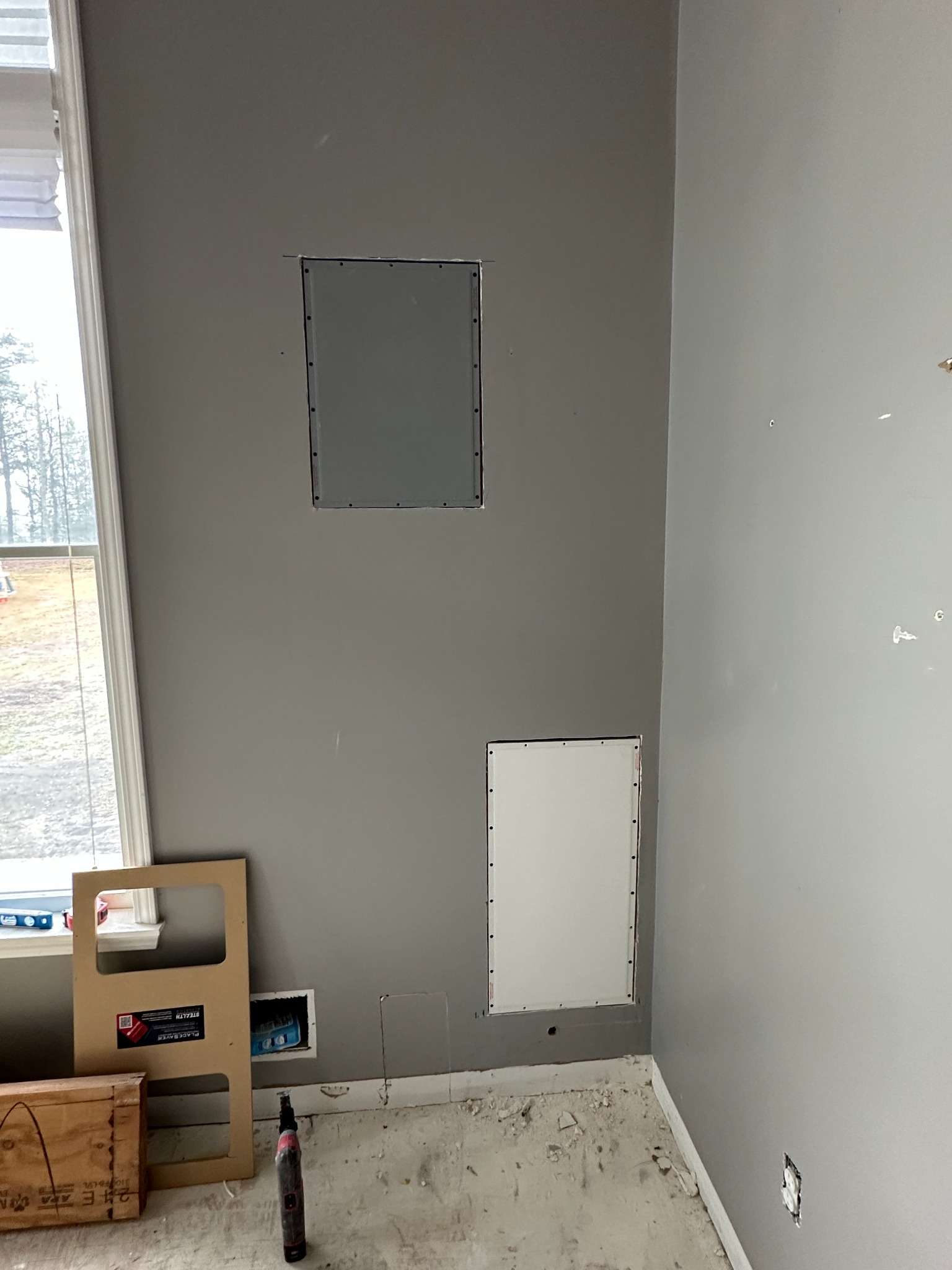 Project 5 – Low-voltage box prep & camera installation