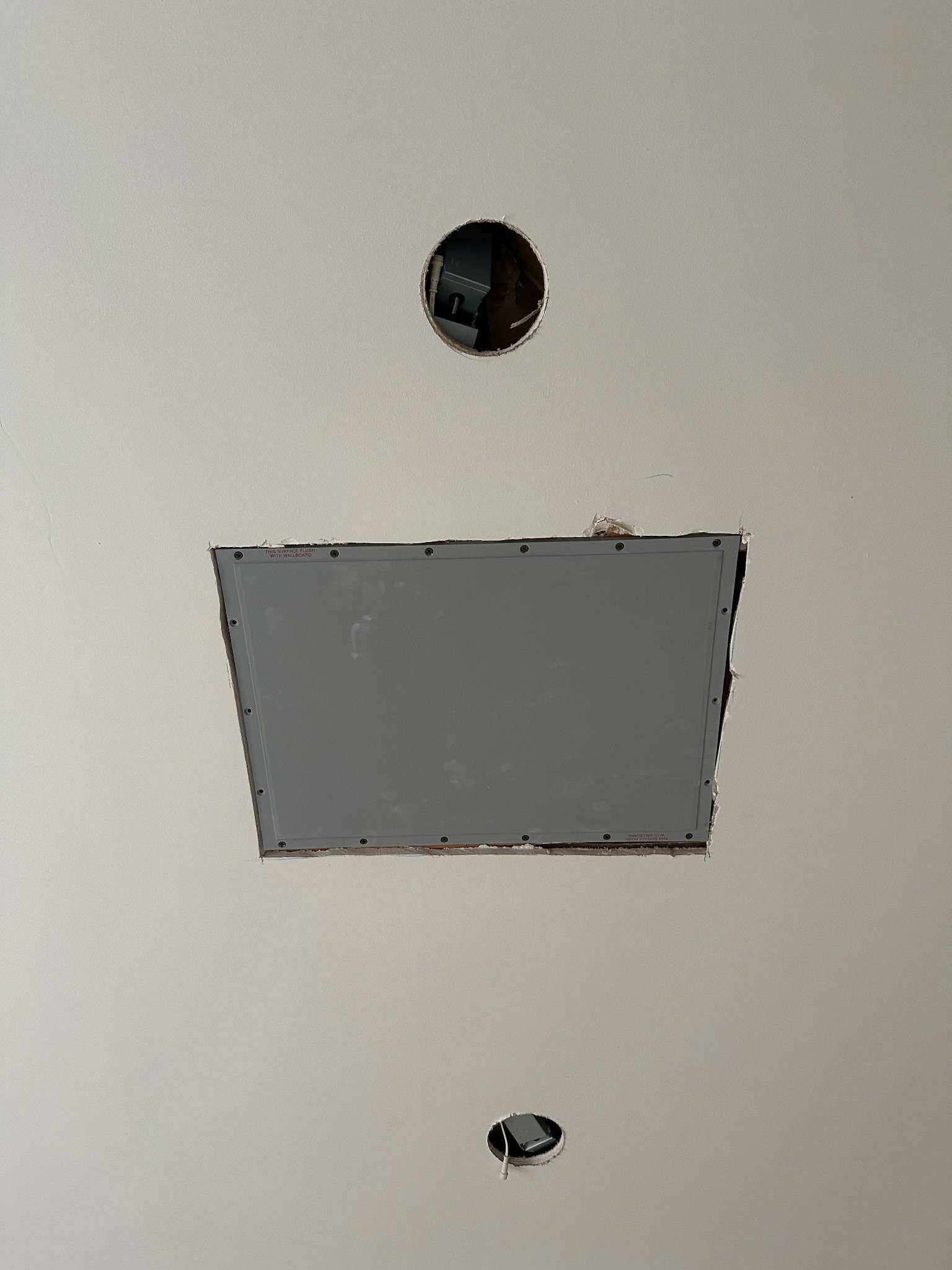 Project 5 – Low-voltage box prep & camera installation