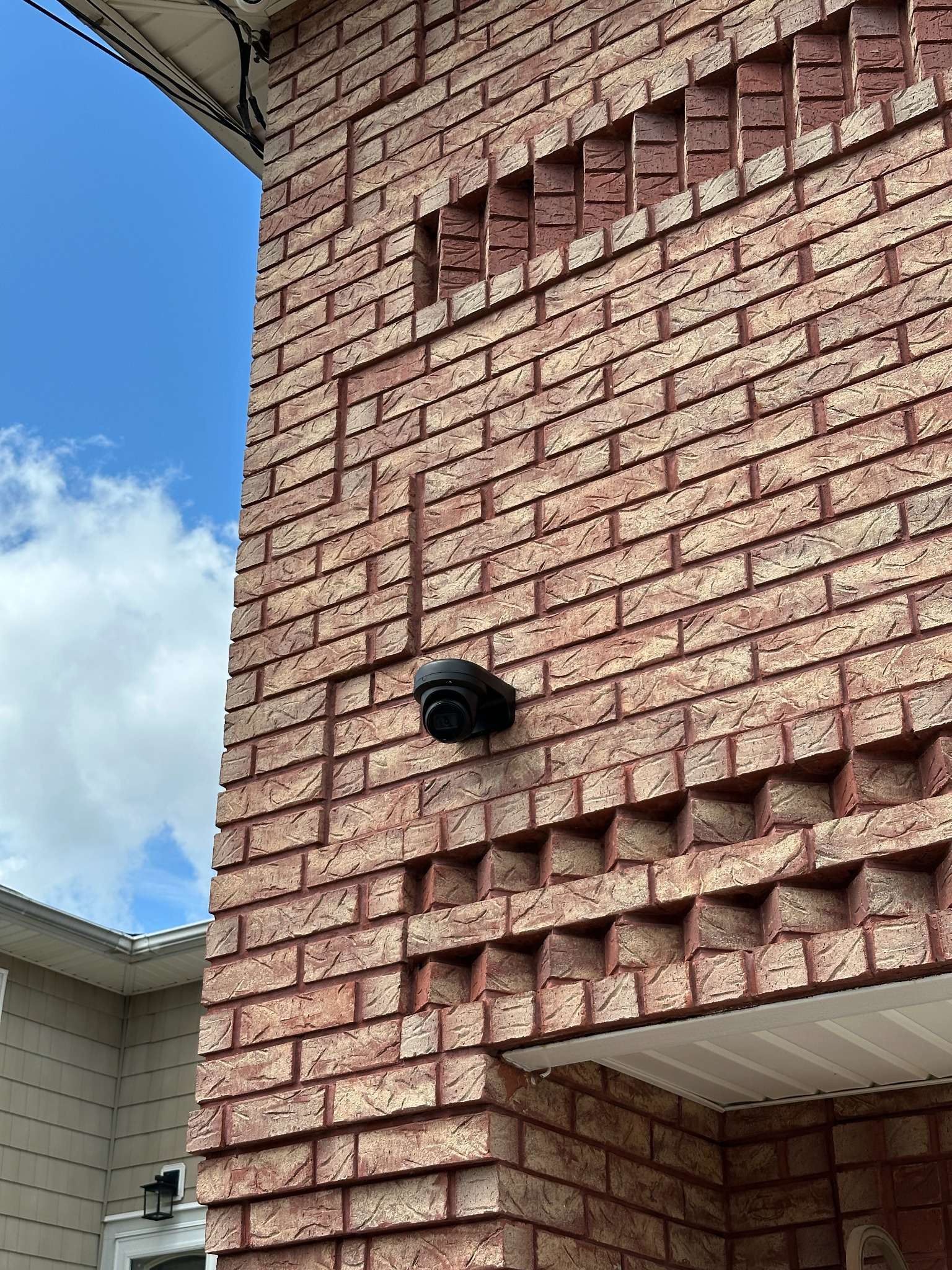 Project 6 – Brick house cameras + ceiling speakers